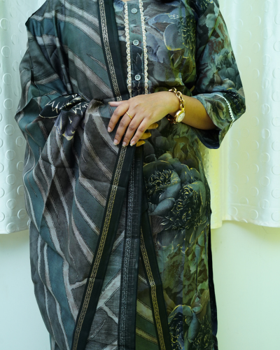 Silk Muslin 3 Piece Set